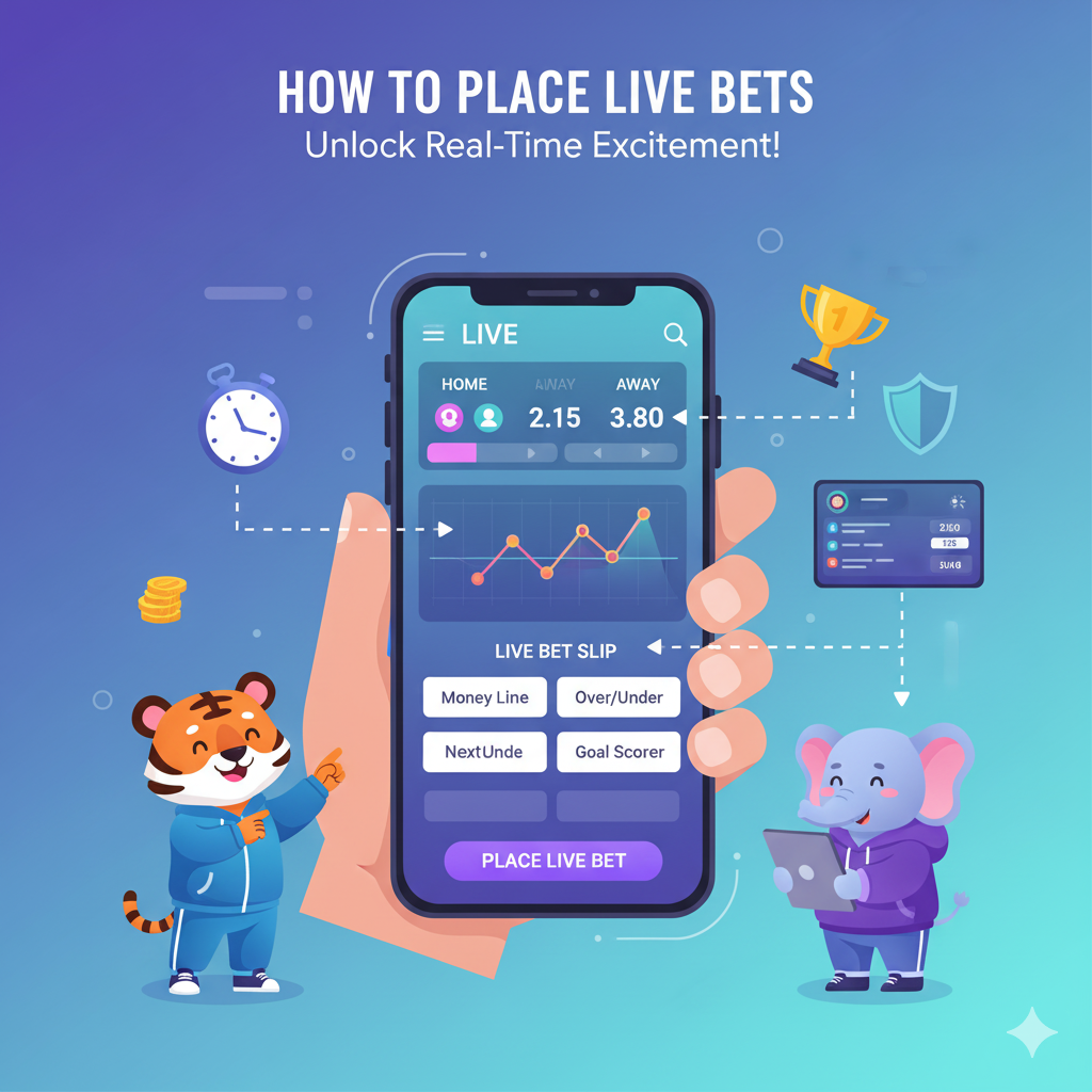 How to place live bets