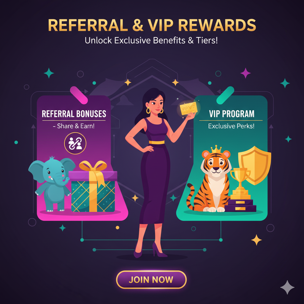 Referral & VIP rewards